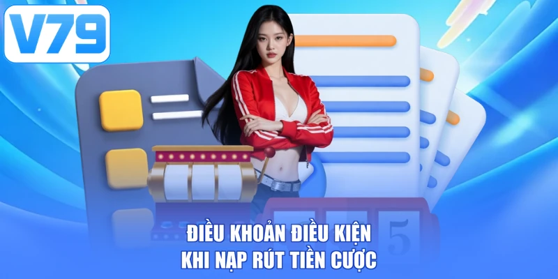 Điều khoản điều kiện khi nạp rút tiền cược