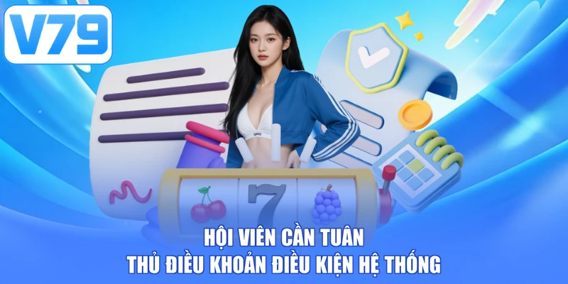 Hội viên cần tuân thủ điều khoản điều kiện hệ thống