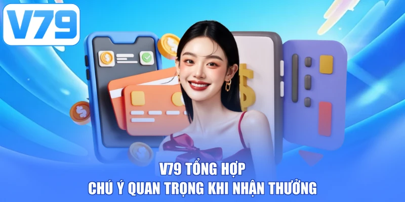 V79 tổng hợp chú ý quan trọng khi nhận thưởng